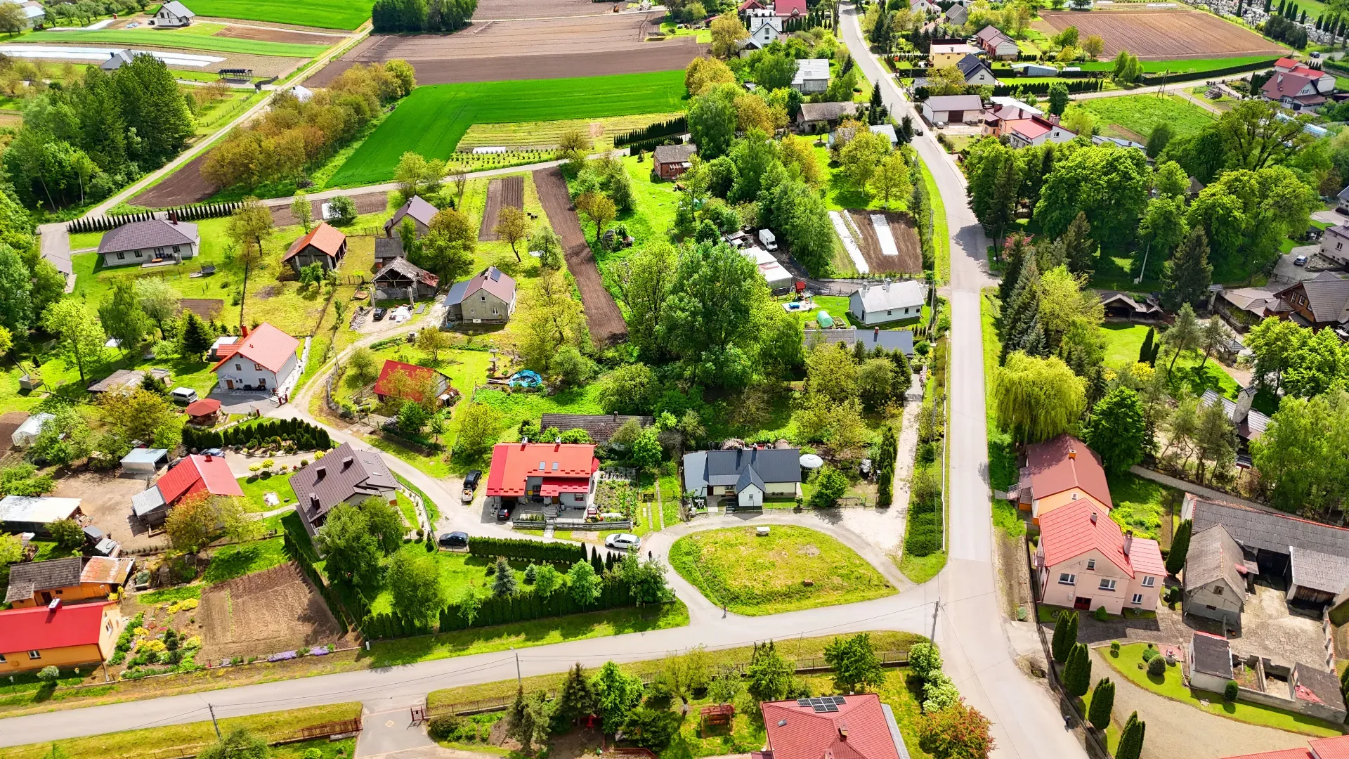 Działka zabudowana domem Krzeczowice 5