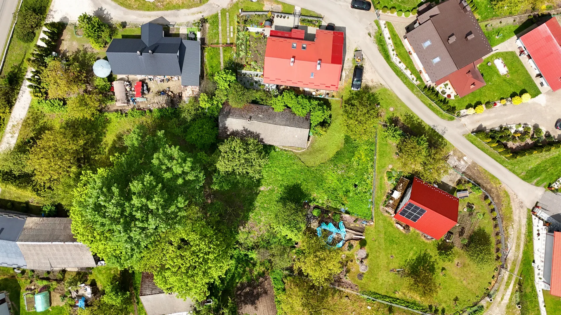 Działka zabudowana domem Krzeczowice 6