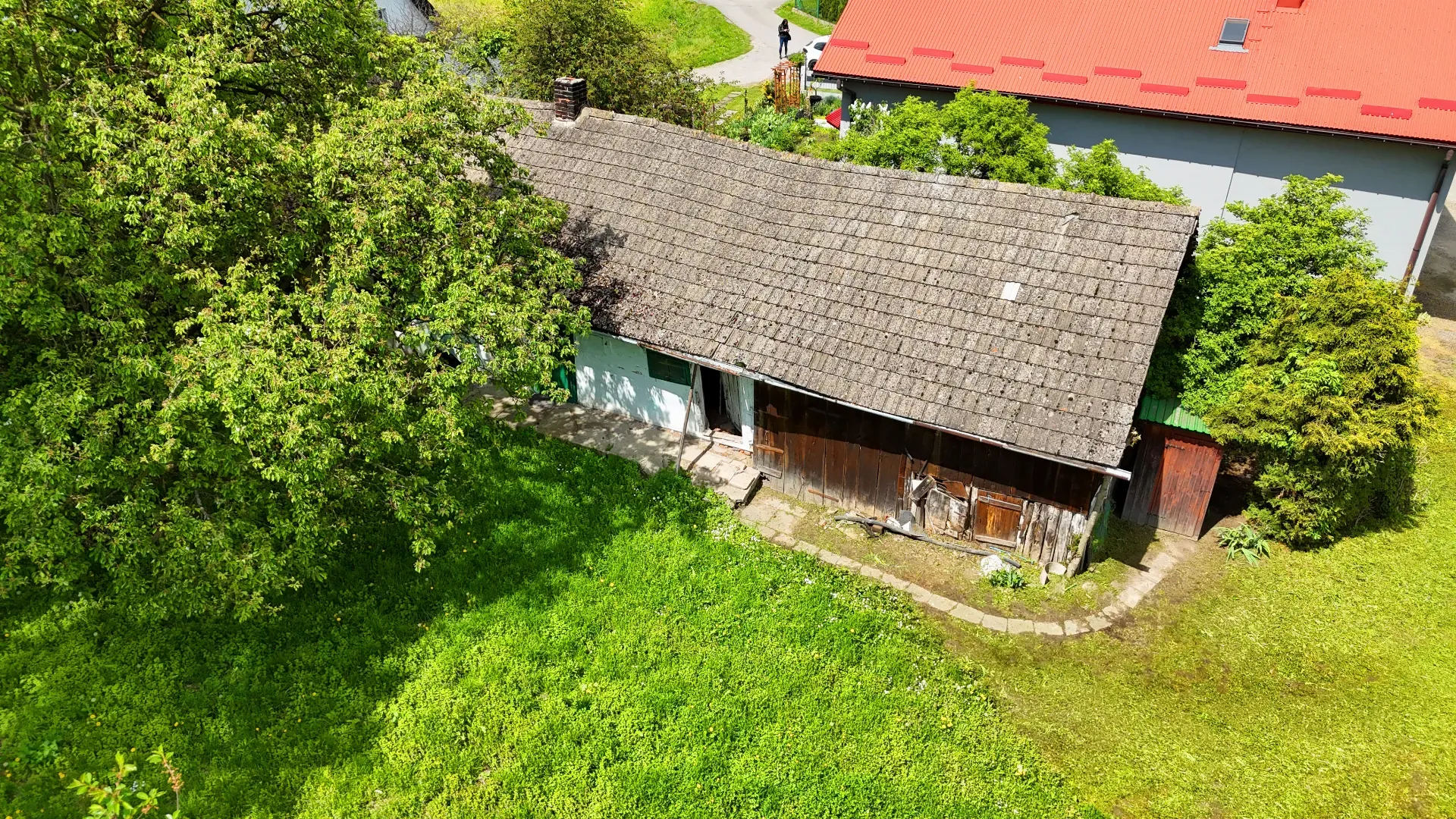 Działka zabudowana domem Krzeczowice 9