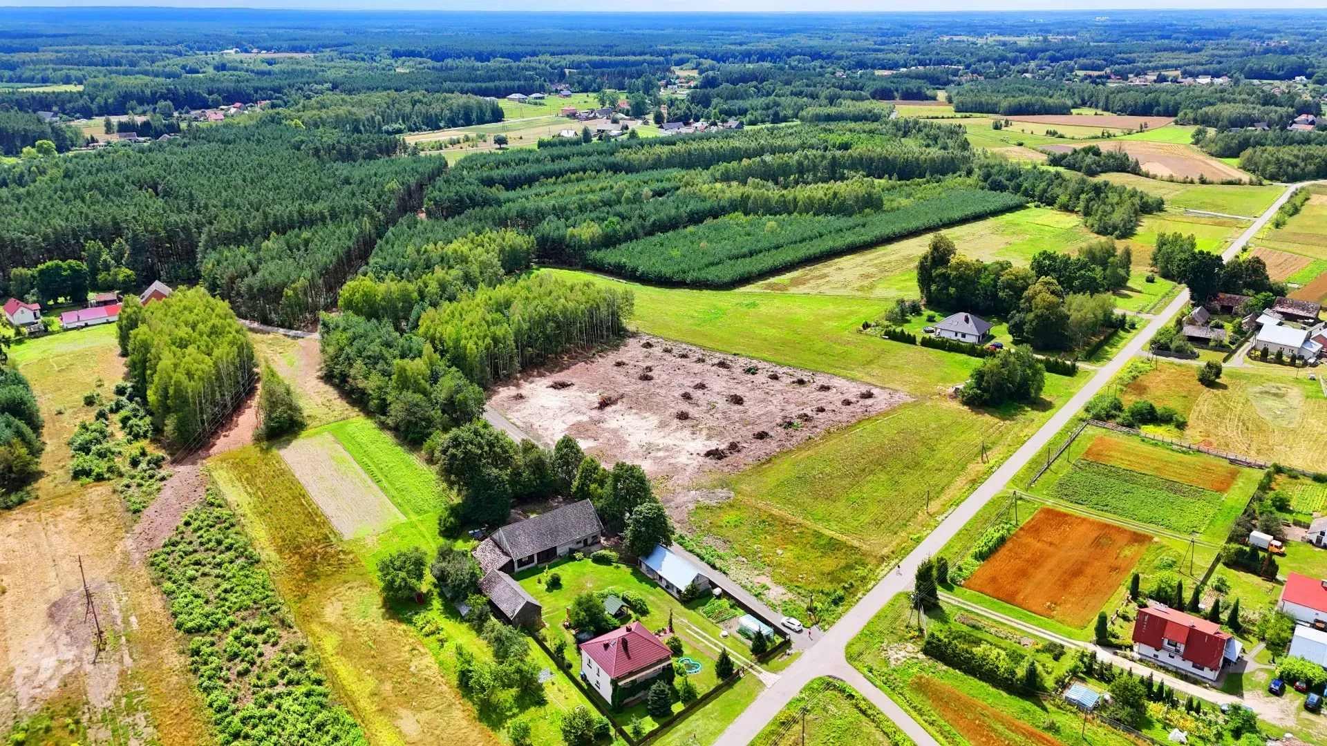 Działka rolno - budowlana na sprzedaż Kaczaki 4