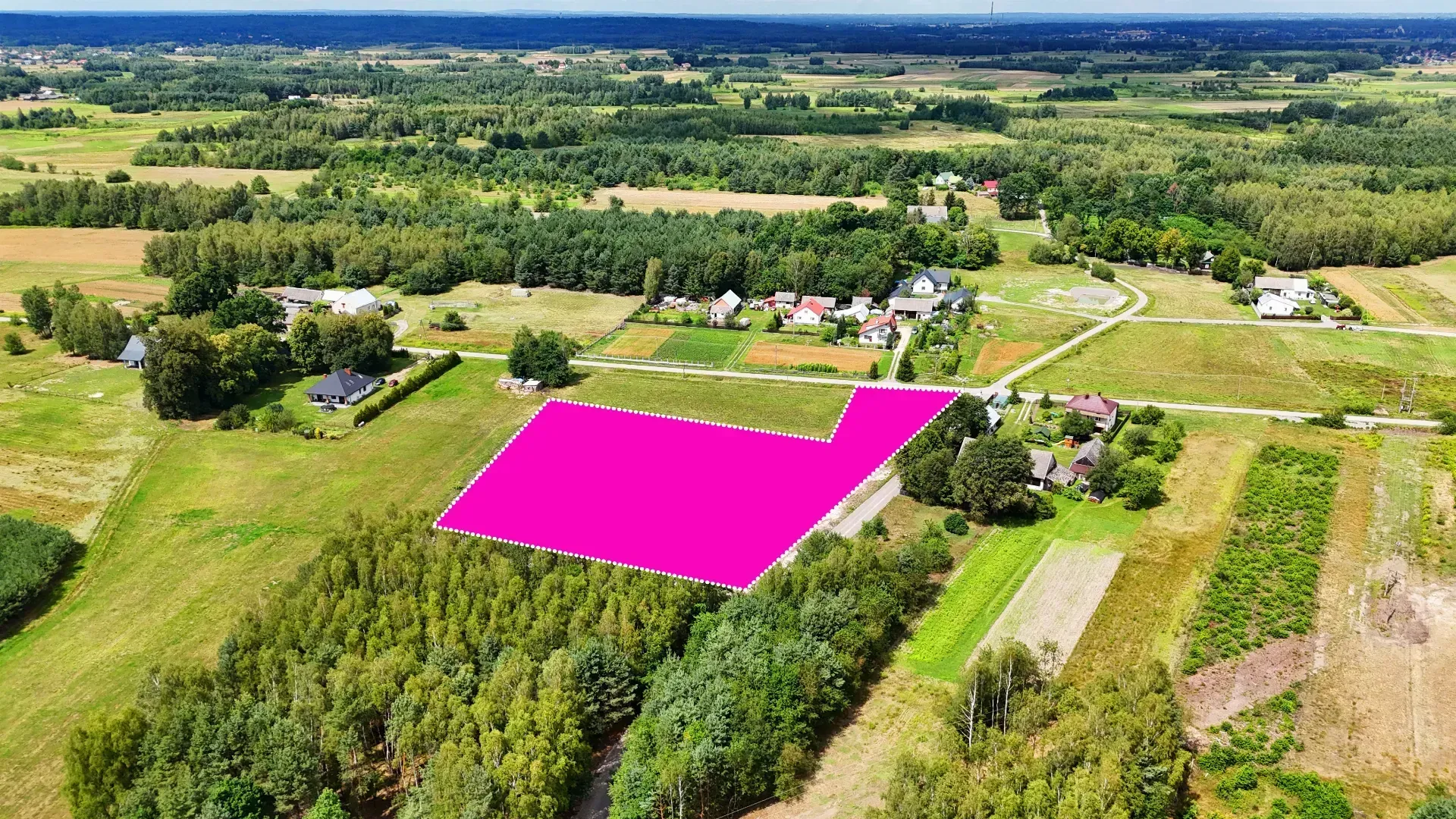 Działka rolno - budowlana na sprzedaż Kaczaki 6