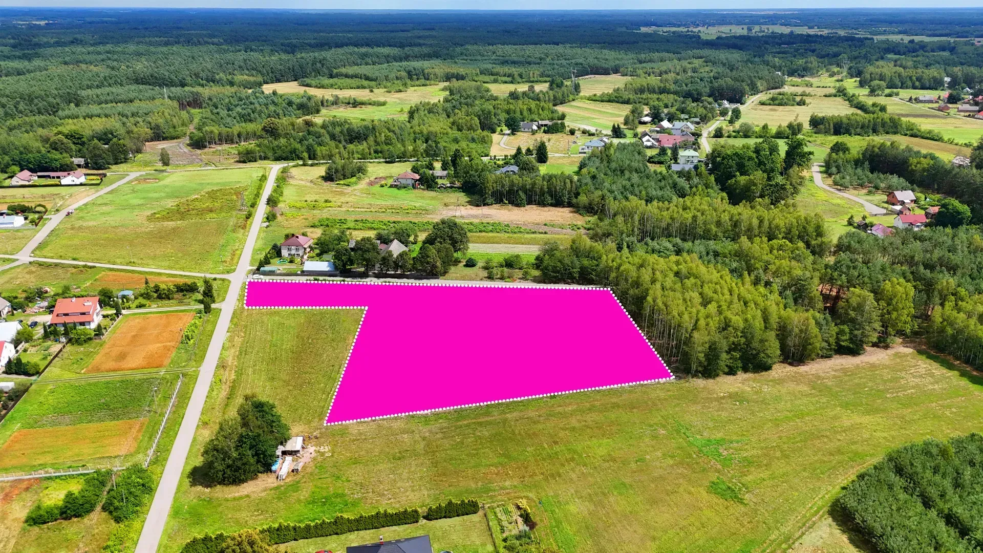 Działka rolno - budowlana na sprzedaż Kaczaki 8