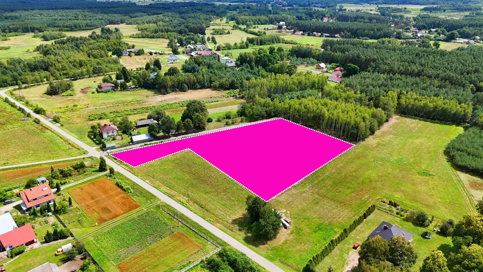 Działka rolno - budowlana na sprzedaż Kaczaki 11