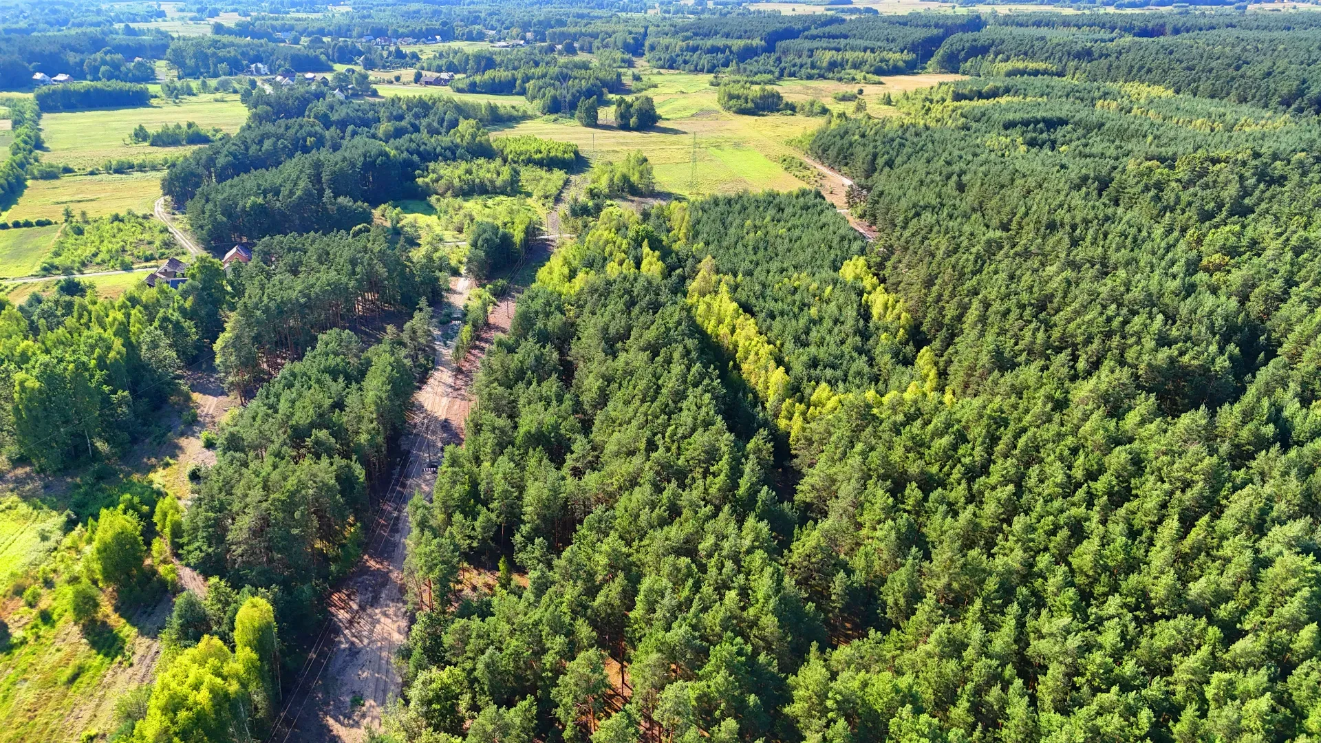 Działka rolna z lasem na sprzedaż Kaczaki 3