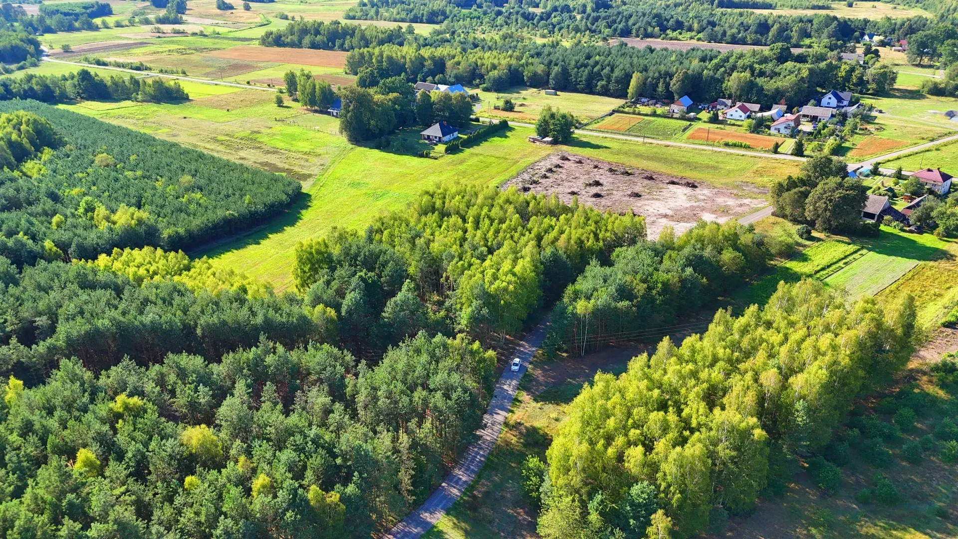 Działka rolna wokół lasu Kaczaki 6