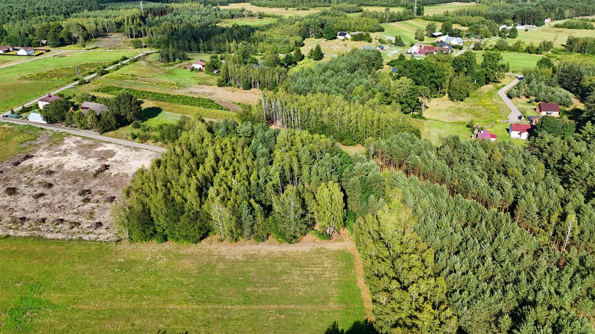 Działka rolna wokół lasu Kaczaki 10