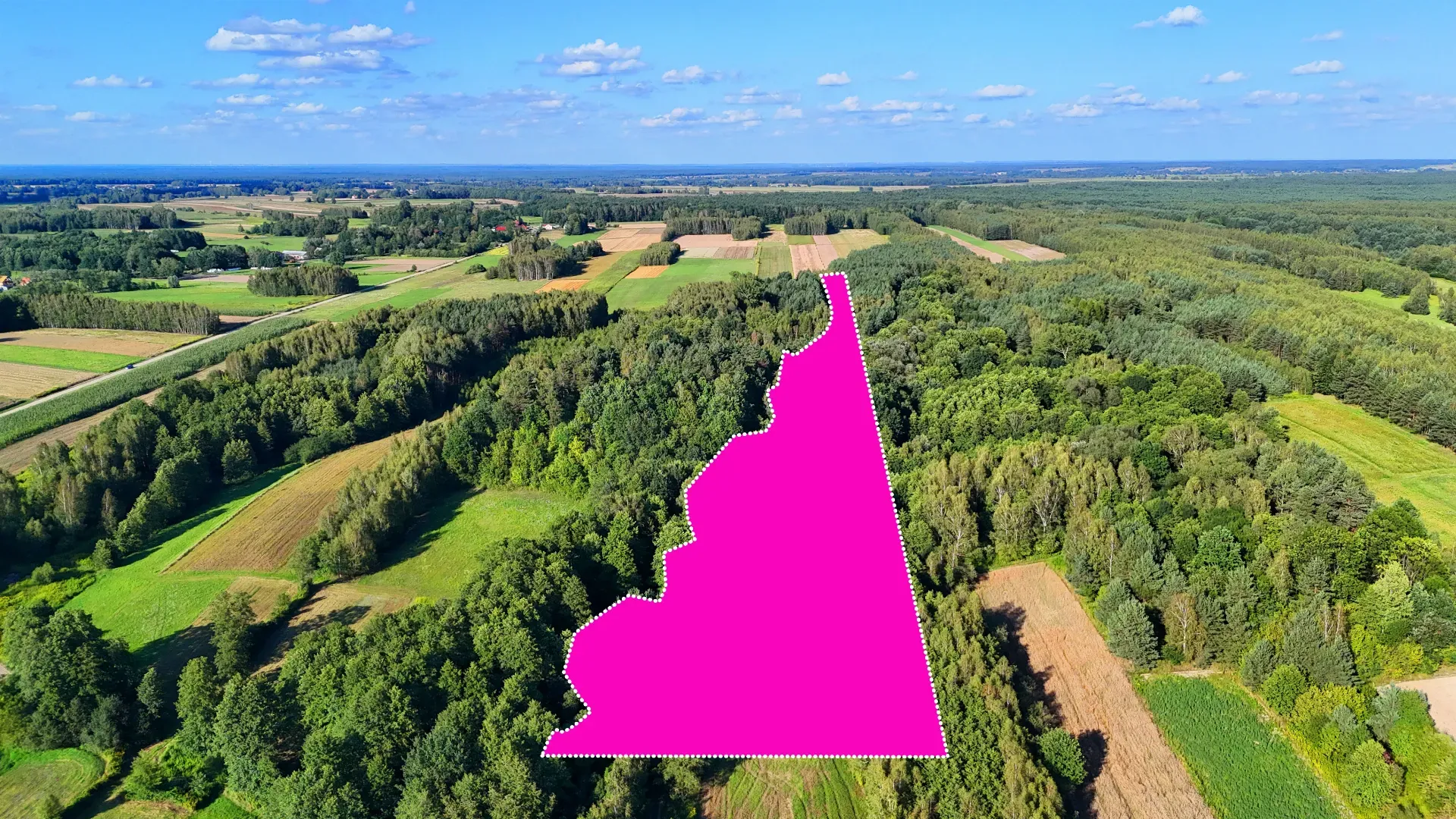 Działka rolna na sprzedaż Bystre 3