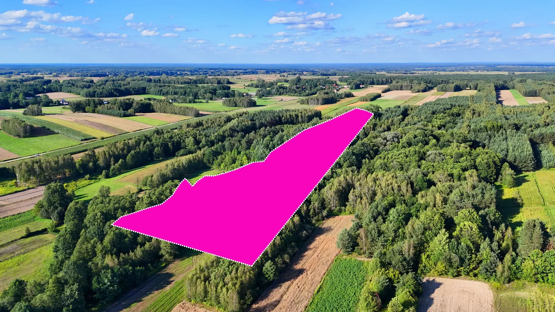 Działka rolna na sprzedaż Bystre 6