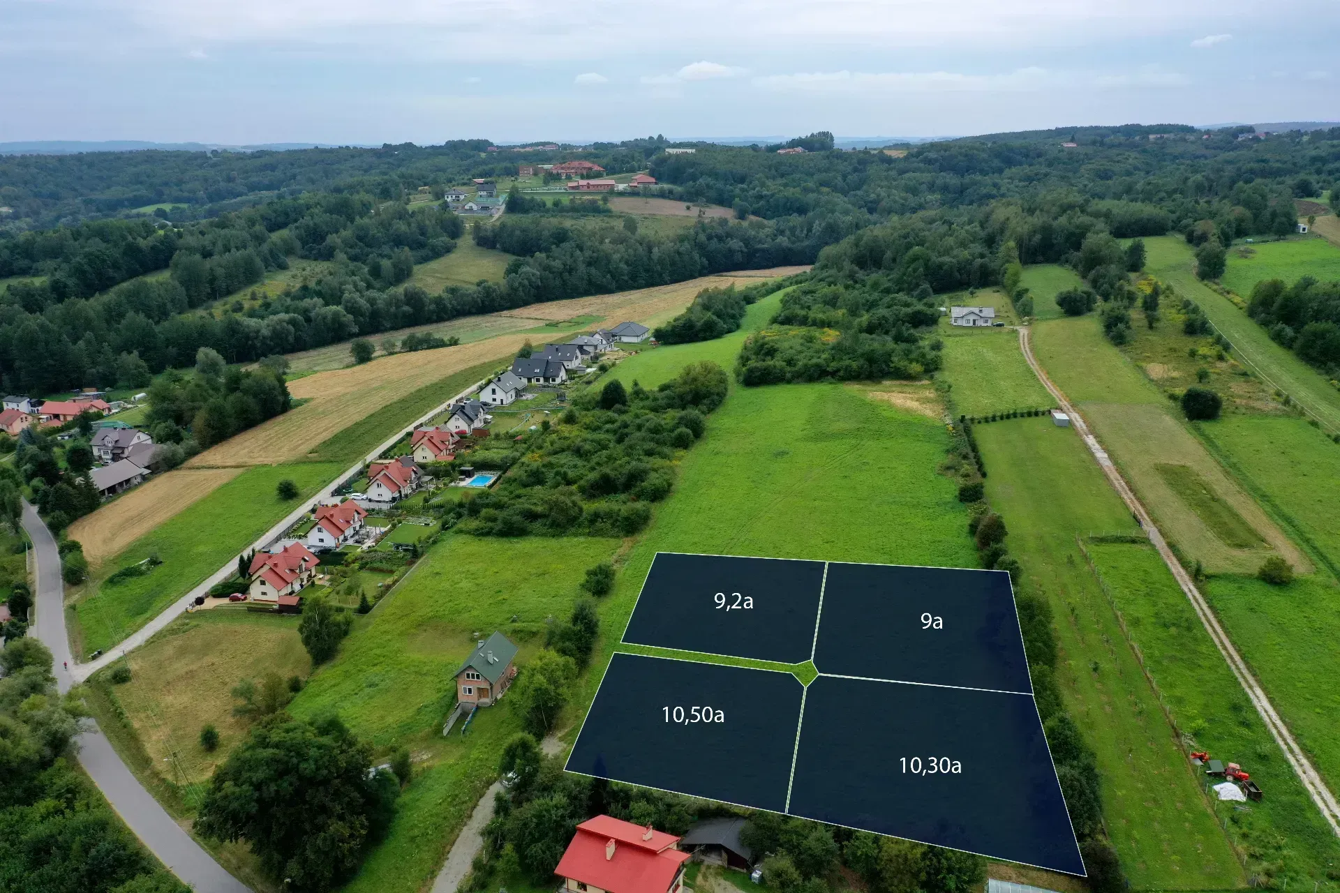 Działka inwestycyjna w Kielnarowej 1,58 hektara 2