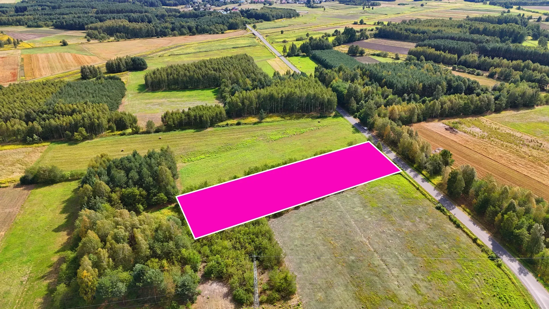 Działka z warunkami zabudowy Ślęzaki 8