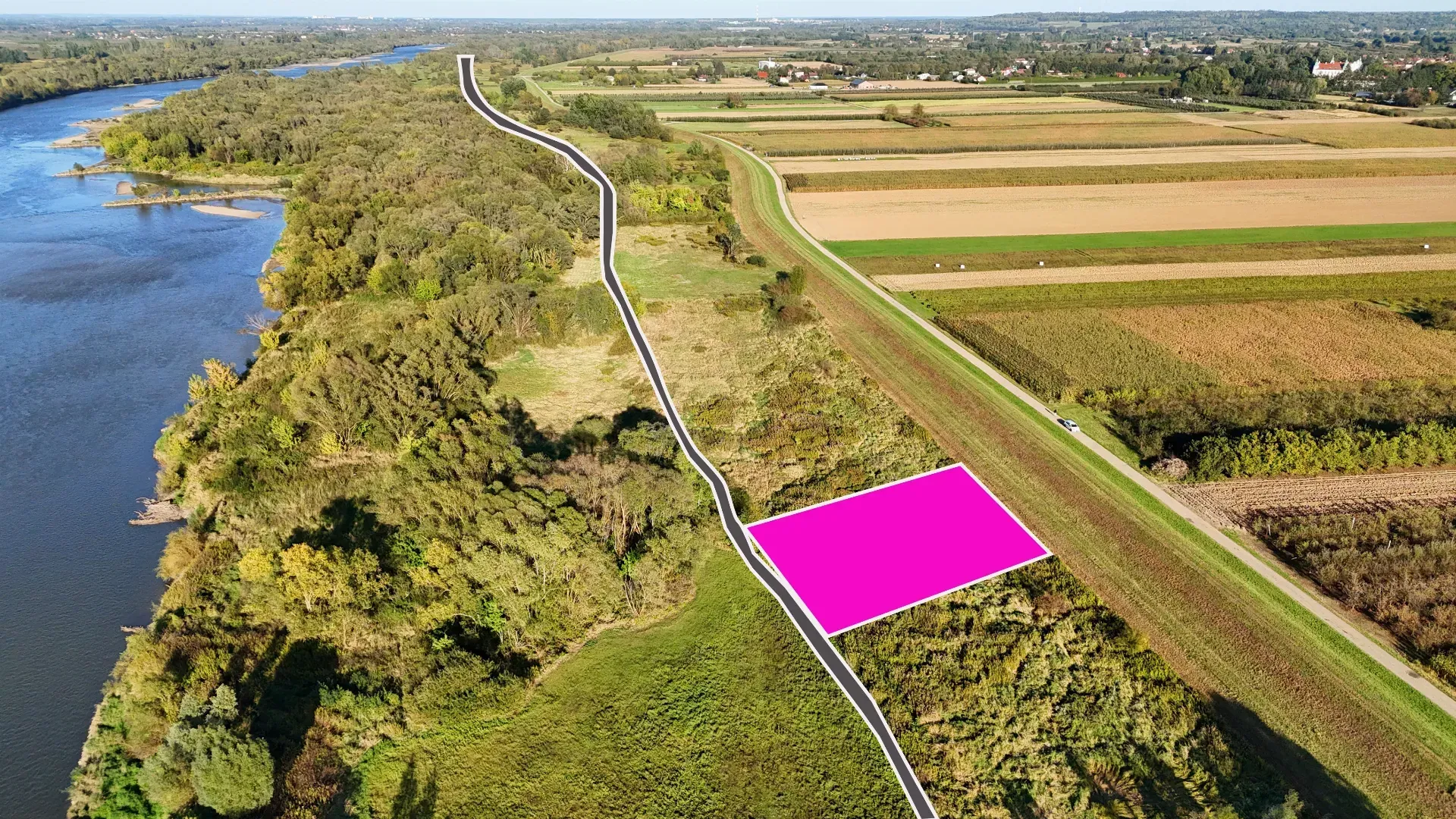 Działka rekreacyjna nad brzegiem Wisły 7