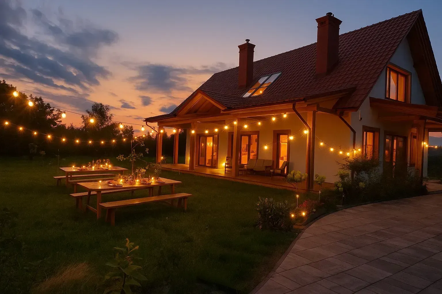 Wyjątkowy kompleks dwóch domów  w  Kielnarowej 2