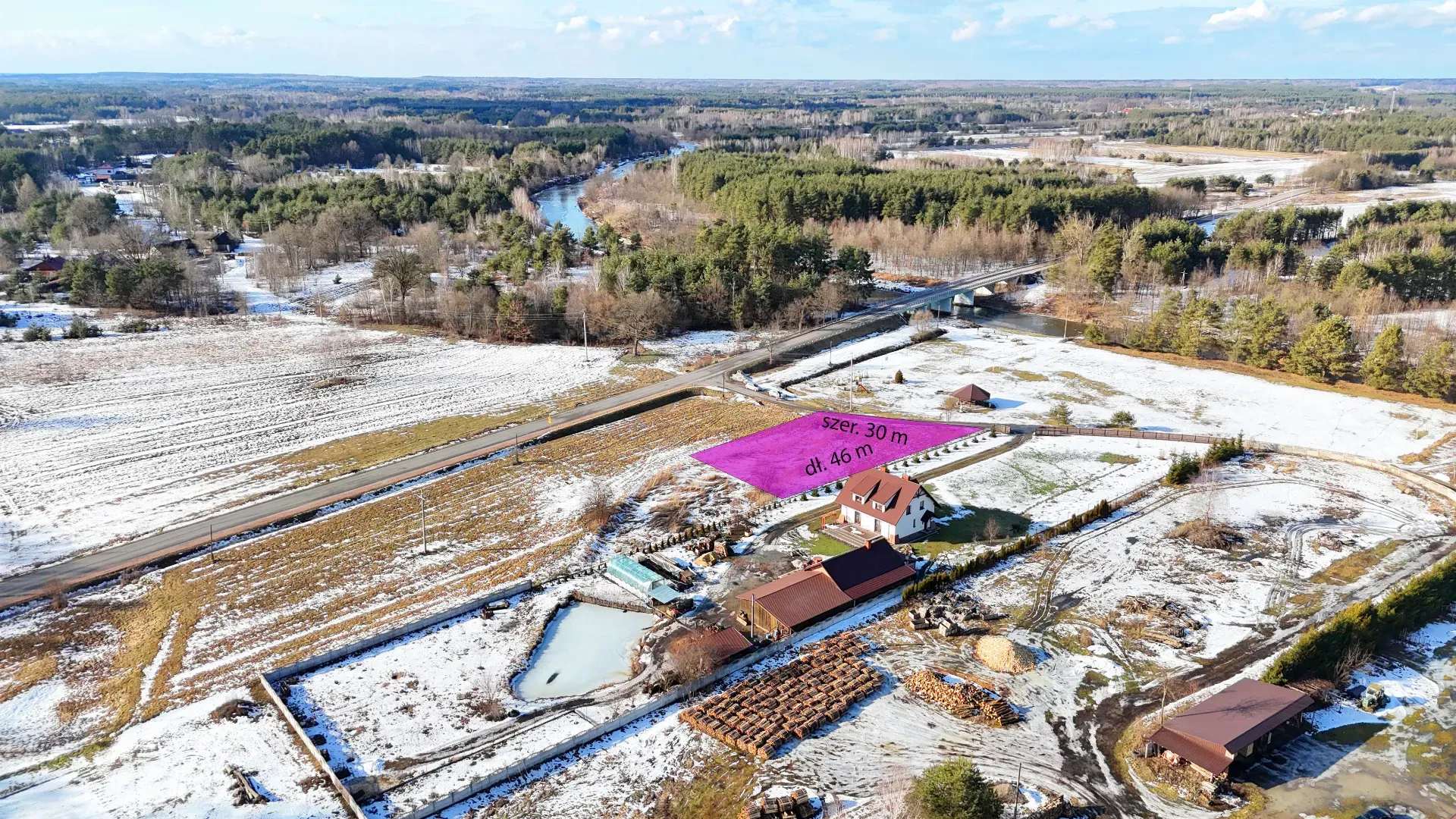 Działka budowlana Dąbrowica 3