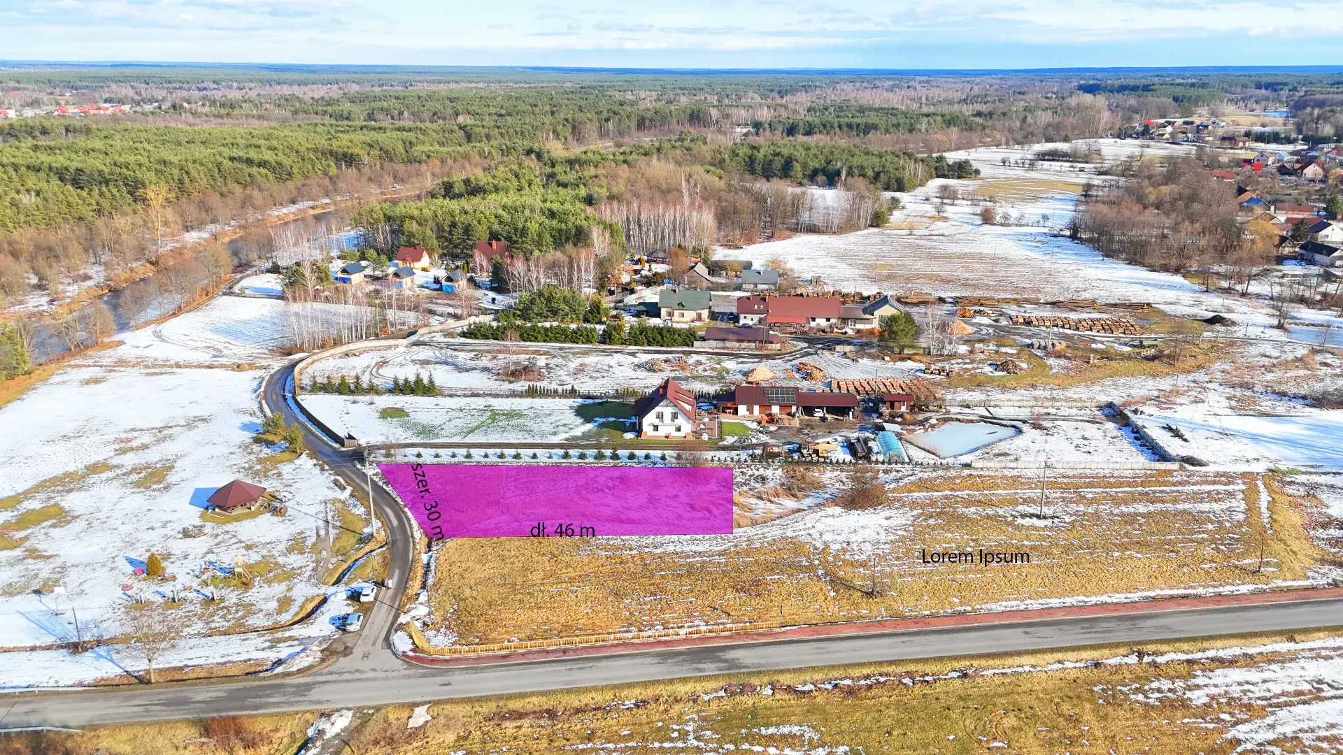 Działka budowlana Dąbrowica 7