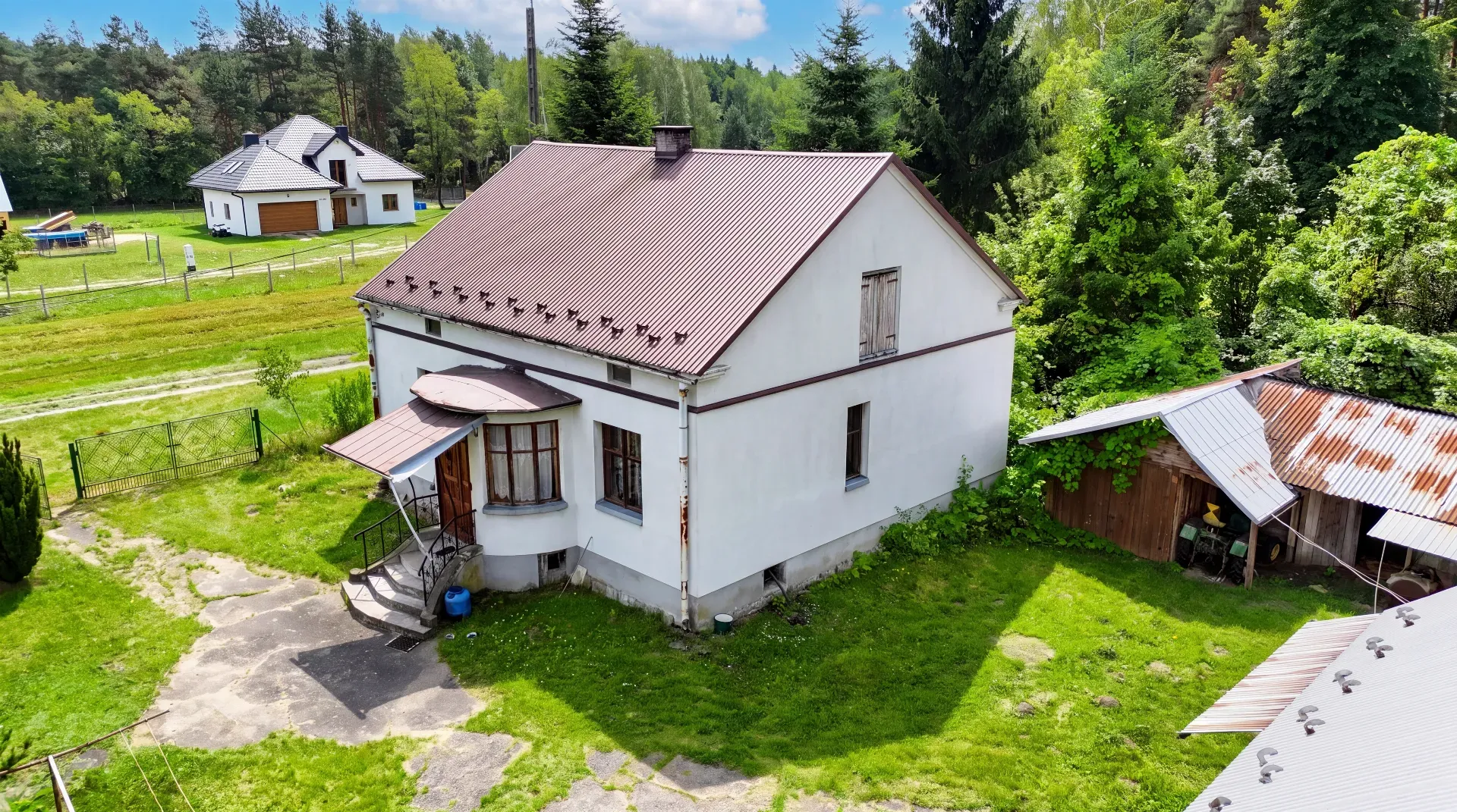Gospodarstwo rolne – Ocieka, gmina Ostrów 3