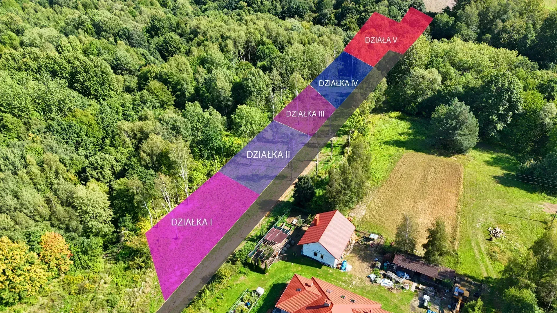 Działki budowlane na sprzedaż – Malawa 2